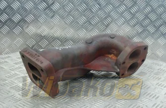 Kolano kolektora wydechowego lewe do silnika Deutz BF8M1015 04224854