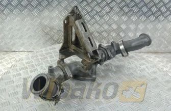 Łącznik rury dolotowej + wspornik Liebherr D9508 10120552/10116364/10115701/10119579