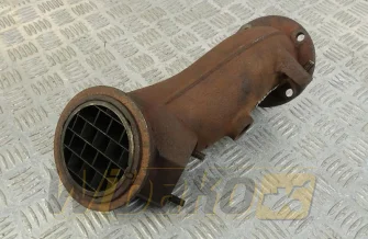 Kolano turbosprężarki wylotowe Liebherr 10132873